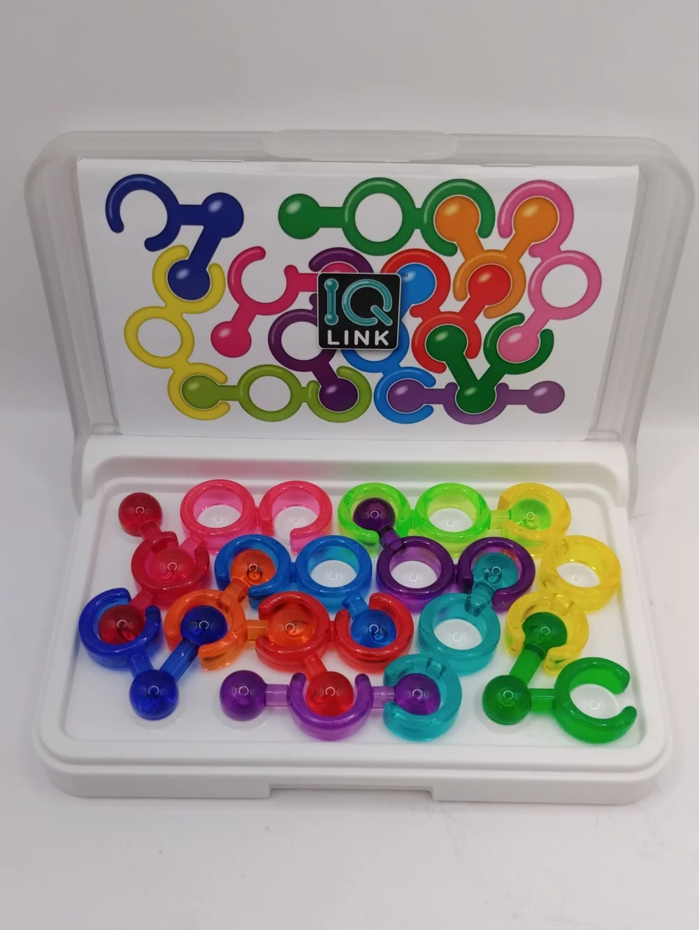 Smart Games IQ Link Multi Level Logic Brain Game Puzzle 2018, Ages 8+ COMPLETE
